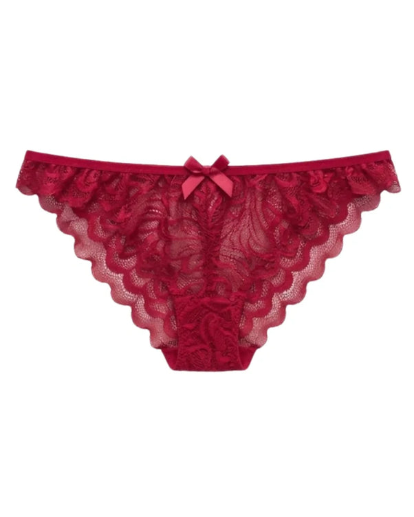 Sajiero Non Padded Bra Set - Seravine - Red