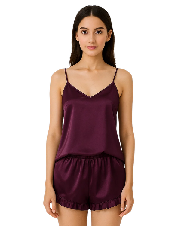 Sajiero Cami Sets - Midnight Glimmer