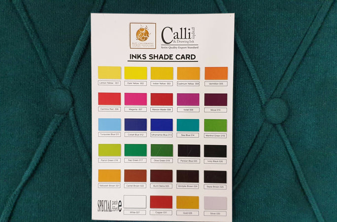 Calli Inks Set(Pack of 12, 40ML Inks for Calligraphy)