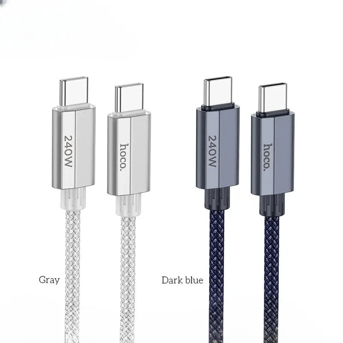 HOCO U134 Primero 240W PD3.1 Type-C to Type-C Fast Charging Cable 1.8M