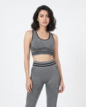 Sajiero Activewear Set - Aero Fit - Grey