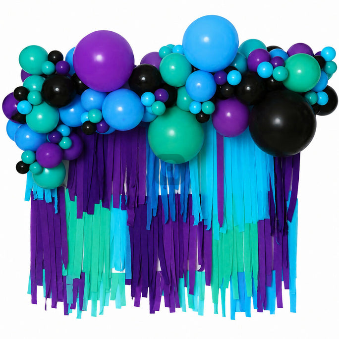 Balloon Garland with Tassel Fringe Decoration Set