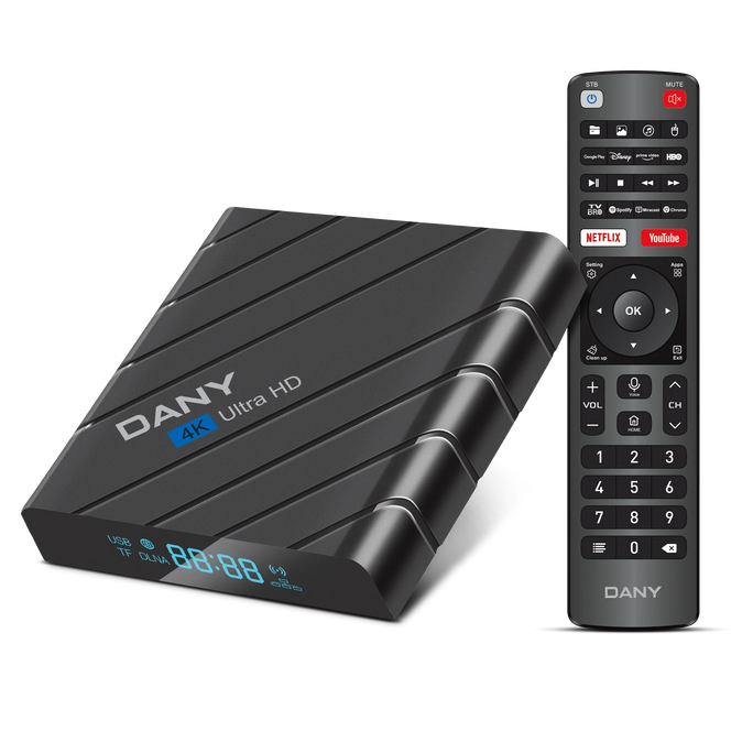 Dany Amaze AX-550 4K Android TV Box (2GB + 16GB)