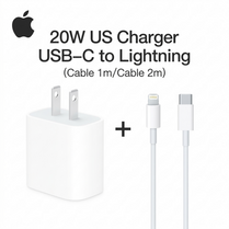 Apple 20W USB-C Fast Charging Cable & Power Adapter (PD)