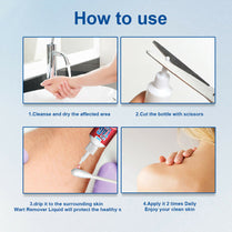 Sumifun Skin Tag Removal Liquid 20ml | Skin Tag Care Solution | Precision Applicator | Botanical Skin Care Formula