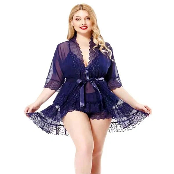 Sajiero Gown Set - Noirielle - Blue