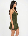 Sajiero Babydoll Lingerie  - Ravelle - Olive