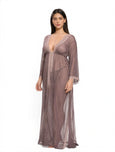 Sajiero Babydoll Lingerie - Zarela - Brown