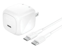 Belkin Compact 45W PD Wall Charger With USB-C To USB-C Cable 2 Pin