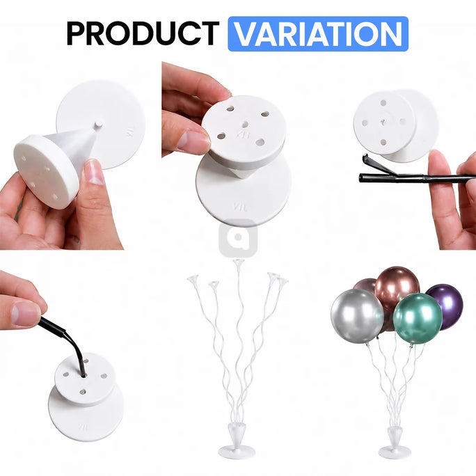 5-Arm Balloon Stand Tree – Balloon Decoration Holder