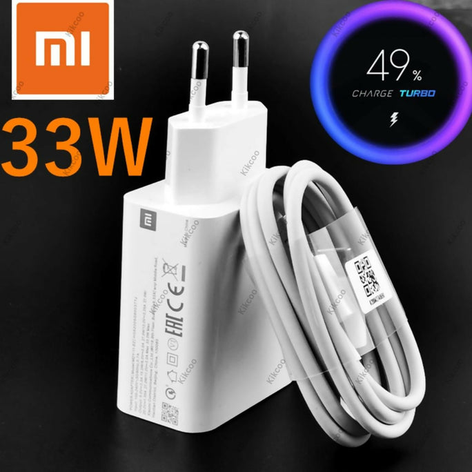 Xiaomi Mi 33W Turbo Charger with Type-C Cable (MDY-11-EZ)