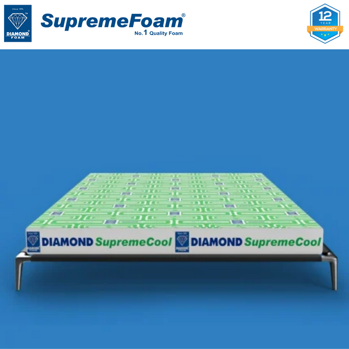 Diamond Supreme Cool Foam Mattress | 12 Years Brand Warranty