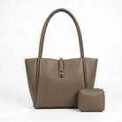 WestStyle - Women's 2PCs Joblet Tote Bag for Women in Cheeku Color | Large University & College bags for Girls