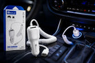 Replay RP-11 2.4A Dual USB Car Charger with Coiled Cable