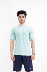 AUH Aero-Fit Performance Crew-Seafoam Green