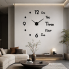 Dot Clock Large 24 Inches