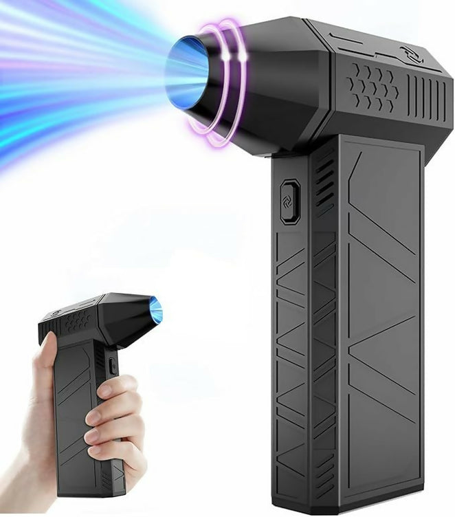 Supwell Jet Blower Dry Blower 130000 RPM Portable Cordless Mini Jet Fan with 3 Speed Modes
