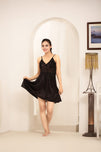 Sajiero Gown Set - Nerra Silk - Dark Grey