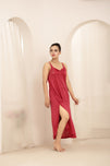 Sajiero Gown Set - Liora Silk - Pink