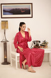 Sajiero Gown Set - Orina Silk - Pink