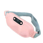 Electric Period Cramp Massager Vibrator Heating Belt for Menstrual Relief Pain Waist Stomach Warming Women