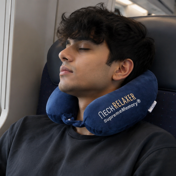 Diamond Supreme Foam Neck Relaxer (Travel Pillow) | Diamond Foam Official Store