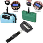 Digital Luggage Weighing Scales for Suitcase with Temperature Reading 50 Kg Capacity