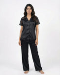 Sajiero Silk Pajama Suit - Dream Nest