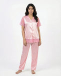 Sajiero Silk Pajama Suit - Dream Nest