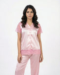 Sajiero Silk Pajama Suit - Dream Nest