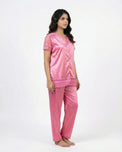 Sajiero Silk Pajama Suit - Dream Nest