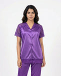 Sajiero Silk Pajama Suit - Dream Nest