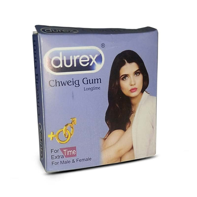 Durex Blue Chewing Gum For Men And Women
