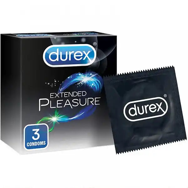 Durex Extended Pleasure Condoms 3Pcs