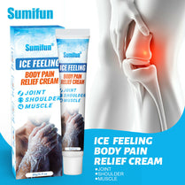 Sumifun Ice Feeling Body Pain Relief Cream 20g | Cooling Massage Cream for Joints, Neck, Back, Shoulders & Muscles | Fast Absorbing Formula
