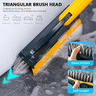 Floor Scrub Brush 2 In 1 Cleaning Brush Long Handle Removable Wiper Magic Broom Brush