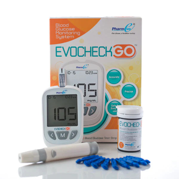 EvoCheck GO Blood Glucose Monitor