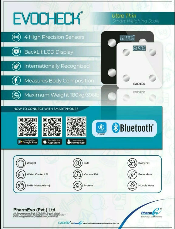 EvoCheck Digital Weighing Scale