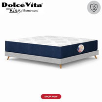 Dolce Vita American Spirit Pocket Spring Mattress | 15 Years Brand Warranty
