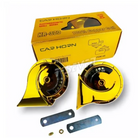 2Pcs Universal Loud Motorcycle/Car Horn 118DB 12V Electric Snail Train Horn Super Loud Waterproof.