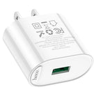 HOCO C109 Fighter Single Port 18W Fast Wall Charger