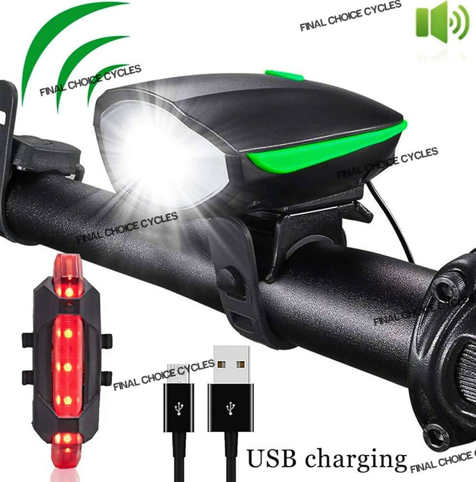 FRONT & TAIL LIGHT BICYCLE SPEICIAL BICYC FRONT LIGHT