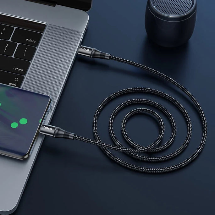 HOCO X50 Exquisito 100W Type-C to Type-C Fast Charging Cable 1M