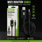 5V to 9V/12V DC Step-Up Cable for WiFi Router
