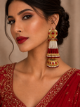 Pearl Bridal Jhumka