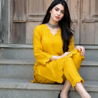 Katan Silk 2 Piece Unstitched Suit Plain Shirt & Trouser-New Design Trendy Party Wear