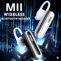 Premium Quilted Black ds Alternative | Immersive Ambient Sound, All-Day Battery! earphone