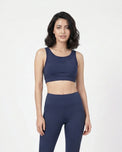 Sajiero Activewear Set - Fit Fusion - Navy Blue