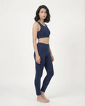 Sajiero Activewear Set - Fit Fusion - Navy Blue