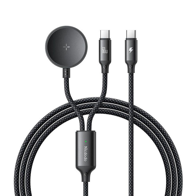 Mcdodo 2-in-1 Type C Cable with Samsung Watch Charger 1.2m